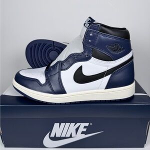 Nike Air Jordan 1 Retro High OG Mens 6.5 DZ5485-401 Midnight Navy White